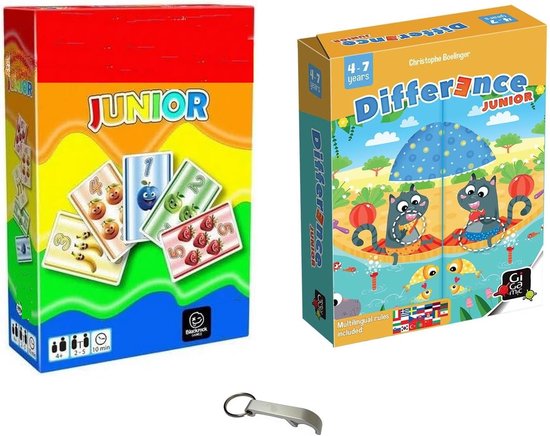 2 games: Award Junior + Vice & Versa + 1 ruler bookmark of wood Blumie - ShopVlot