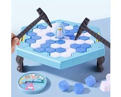 Red de Pinguïns - Pinguïn Smash - Vakantiespel - Drinkspel - Kinderspel - Hamertje Tik - 2 tot 4 Spelers - Feestspel - Partyspel - A3.5