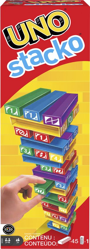 Mattel Games UNO Stacko Jenga
