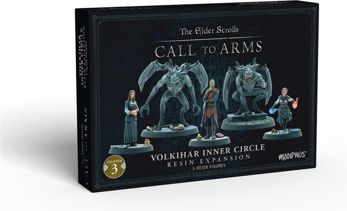 The Elder Scrolls: Call To Arms - Volkihar Inner Circle - Jeu de figurines - Non peint