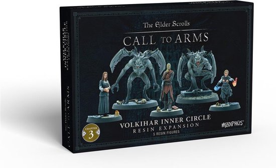 The Elder Scrolls: Call To Arms - Volkihar Inner Circle - Miniature Game - Ongeschilderd