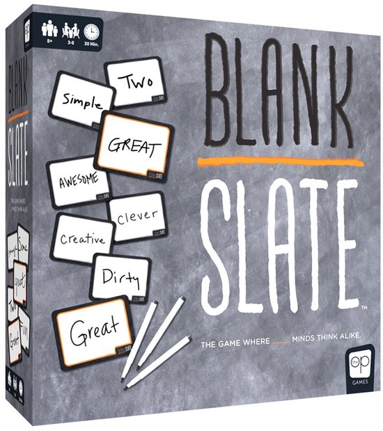 Blank Slate - Gezelschapsspel - Party Spel -8 spelers - Engelstalig