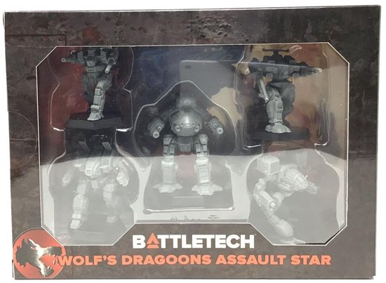 Battletech: ForcePack - Wolfs Dragoons Assault Star - Miniatures - Catalyst Game Labs