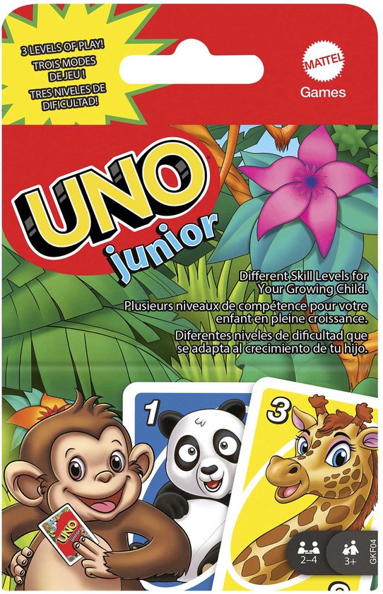 Mattel Games UNO Junior 2.0 Kaartspel