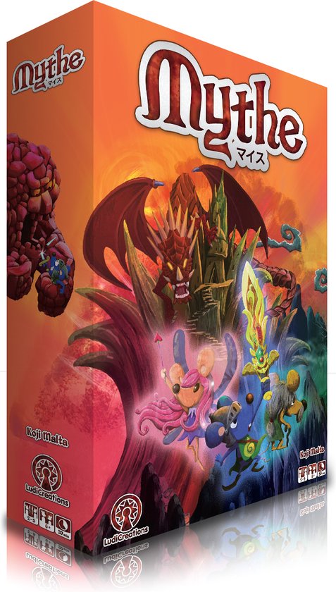 Mythe - Bordspel - Engelstalig - LudiCreations