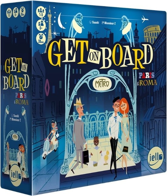 Get On Board Paris & Roma - Jeu de société