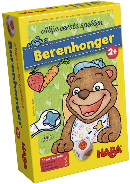 Haba – Berenhonger – Geheugenspel voor Kinderen – Mijn Eerste Spelen – Duits – 2+ Jaar