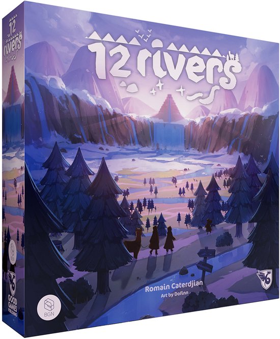 12 Rivers - Jeu de société - Anglais