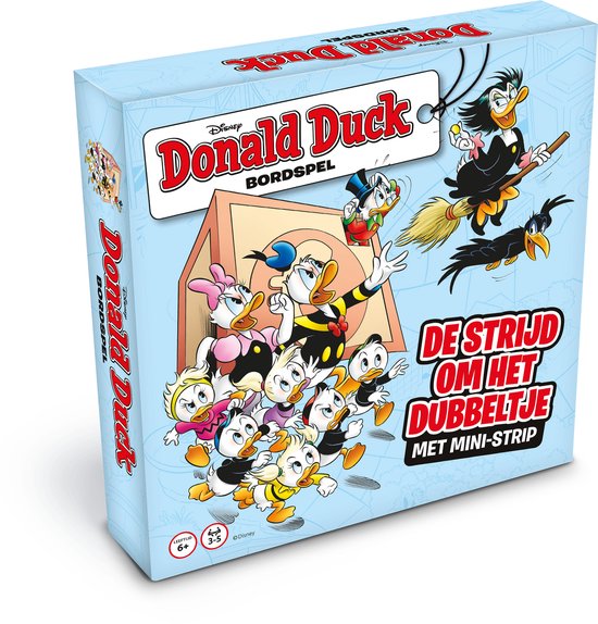 Disney Donald Duck Bordspel - Jeu familial pour 2-5 joueurs - Dès 6 ans