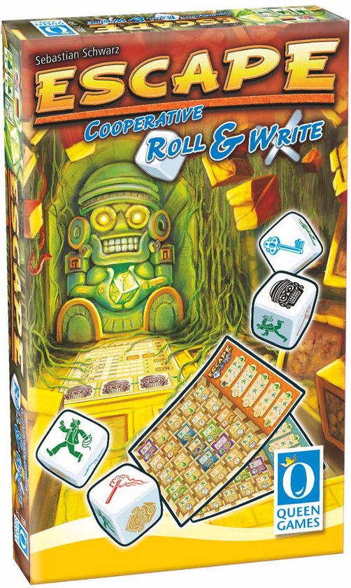 Escape Roll & Write - Belgisch - Queen Games
