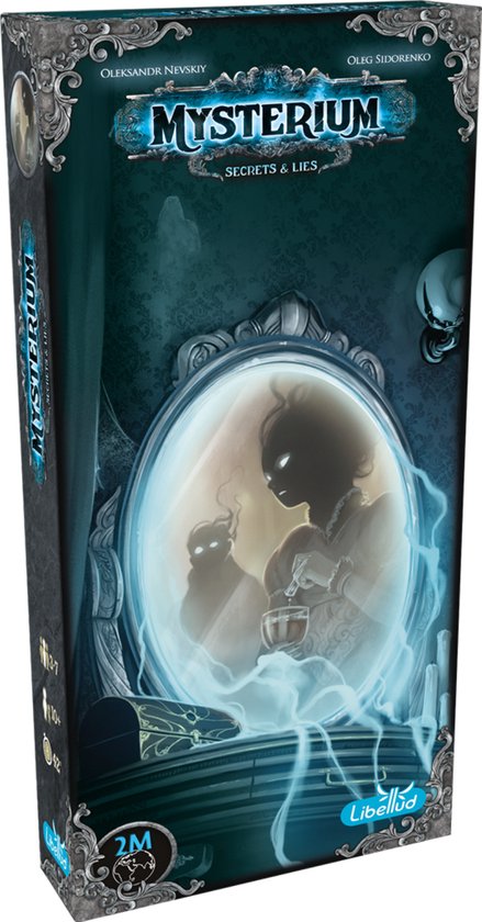 Asmodee bordspel uitbreiding Mysterium Secrets & Lies kaartspel.