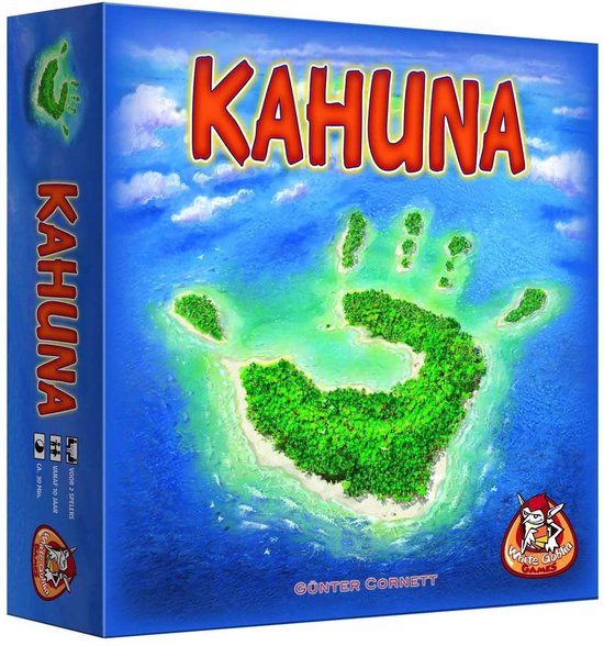 White Goblin Games - Kahuna - 2 persoonsspel - 2 spelers - Tactisch spel - 30 minuten - jaar