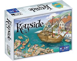 HUCH! bordspel Keyside strategie en dobbelstenen voor 1-4 spelers.