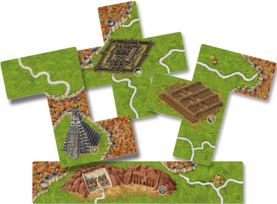 Carcassonne Mini Uitbreiding - Wonderen van de Mensheid II