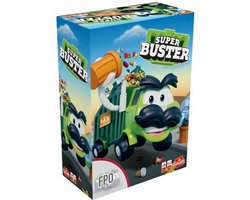 Bordspel Goliath Super Buster - Vuilniswagen spel - Party spel - 2-4 spelers