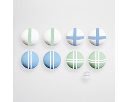 Sunnylife - Outdoor Games Jeu de Boules Set Sorbet - Hout - Multicolor