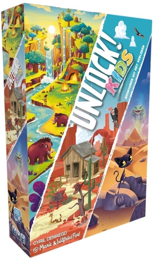 Unlock! Kids - Avonturen uit het verleden - Jeu de société en néerlandais