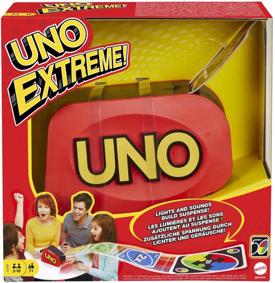 Mattel Games UNO Extreme - vernieuwde versie spelregels