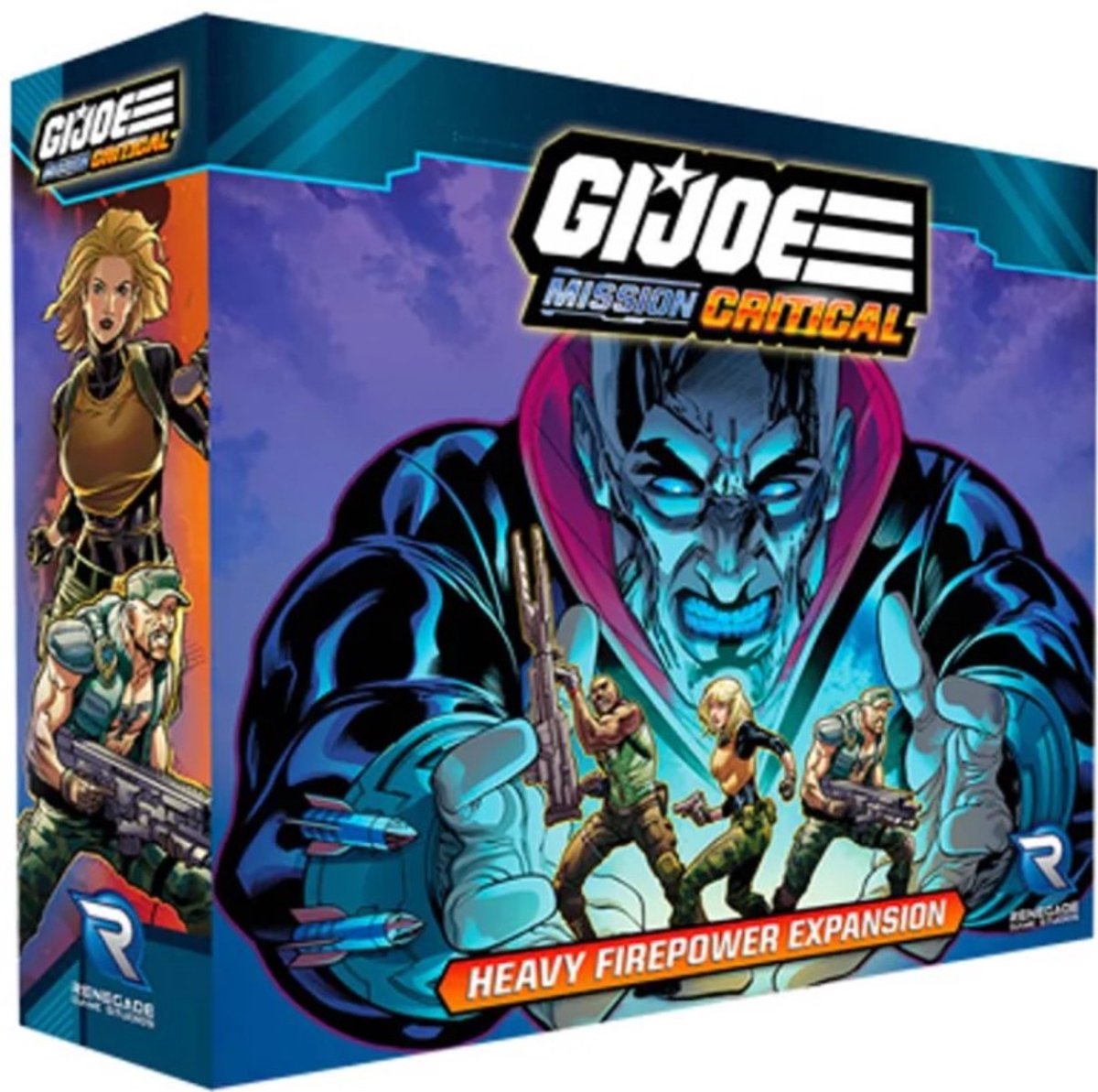 GI Joe Mission Critical Heavy Firepower - Jeu de société - Anglais - Renegade Game Studios
