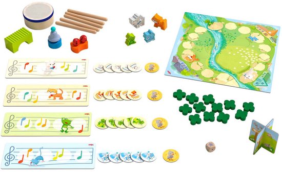 Haba!!! Spel - Mijn eerste spellen - Klankspellenverzameling (Belgisch) = Duits 1307105001 - Frans 1307105003