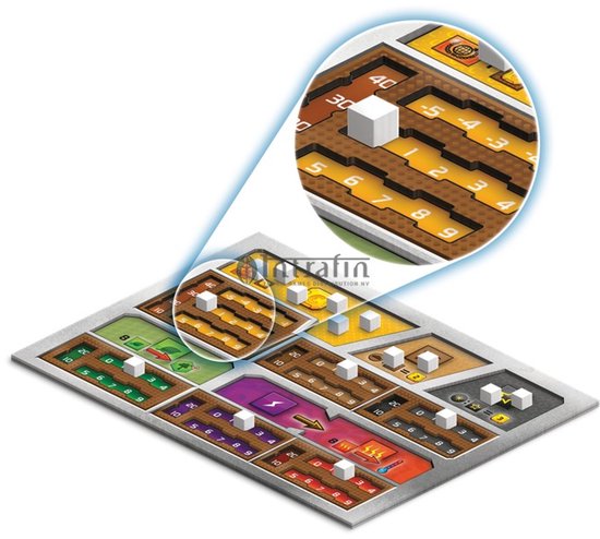 Intrafin Terraforming Mars - Dual Layer Playerboards -5 spelers - 12+