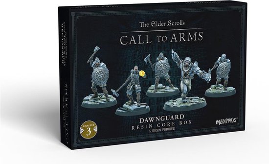 The Elder Scrolls: Call To Arms - Dawnguard Core Set - Miniature Game - Ongeschilderd