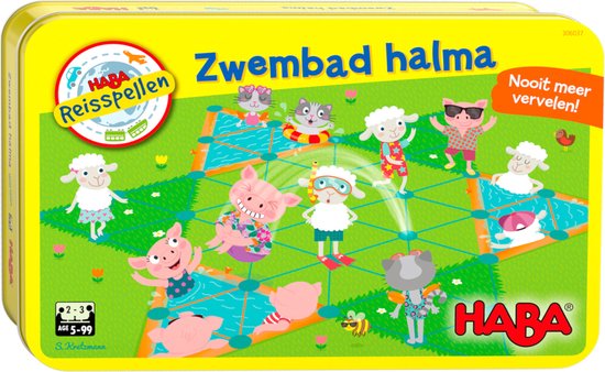 Haba reisspel Zwembad halma