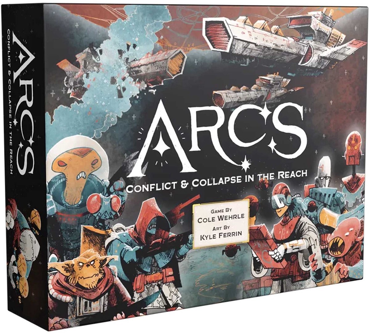 Leder Games Arcs - Sci-fi strategie bordspel -4 spelers