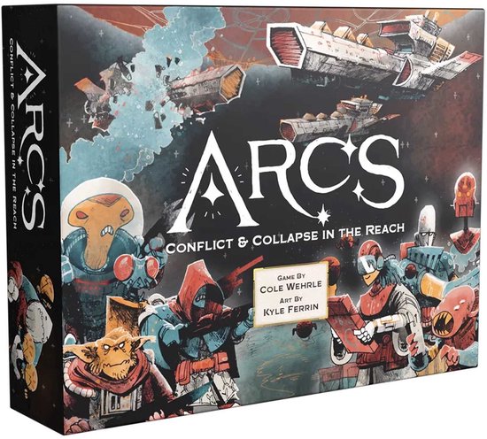 Leder Games Arcs - Sci-fi strategie bordspel -4 spelers