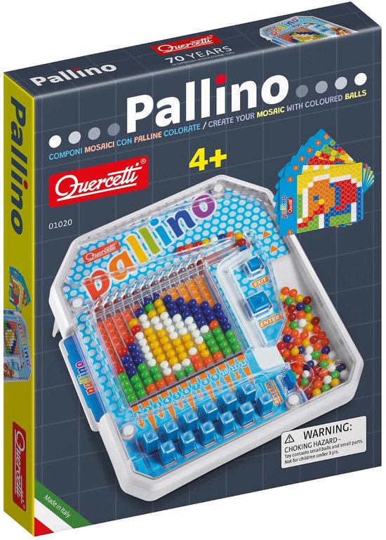 Quercetti Pallino - Behendigheidsspel + jaar - Oog-handcoördinatie