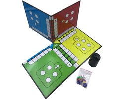 Lobbes bordspel Ludo klassiek familiespel voor kinderen en volwassenen.