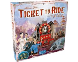 Ticket to Ride - Azië Uitbreiding voor 6 Spelers
