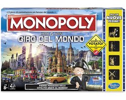 Hasbro Monopoly Giro del Mondo Bordspel Strategie
