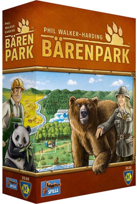 Lookout Games Bear Park - Bordspel -4 spelers - jaar