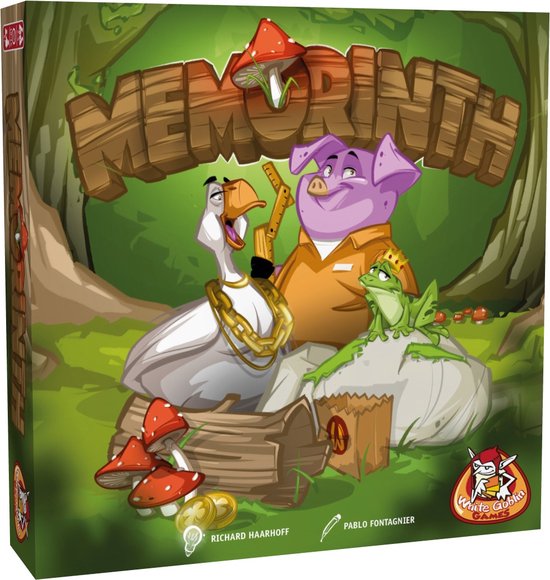 White Goblin Games - Memorinth - familiespel - 2 tot 4 spelers - 10 minuten - jaar