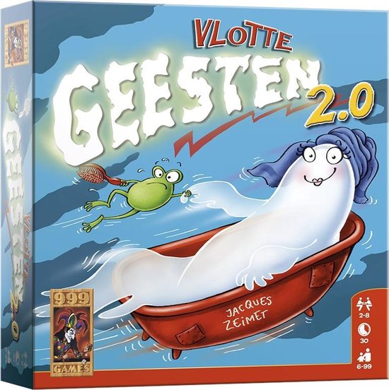 999 Games - Vlotte Geesten 2.0 - Jeu de cartes - Jeu de réflexes ultra rapide!