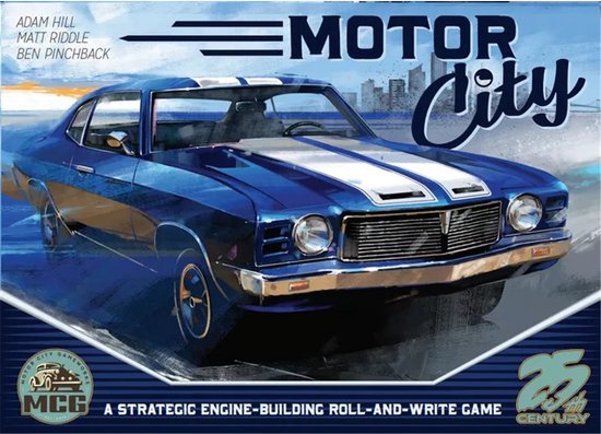 Motor City - Jeu de dés (ENG)
