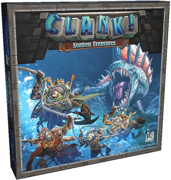Asmodee bordspel Clank! Sunken Treasures uitbreiding avontuur.