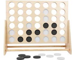Sunnylife - Outdoor Games Mega 4 op een Rij - Hout - Multicolor