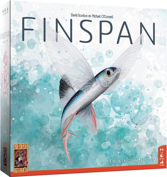 999 Games - Finspan - Bordspel - Prachtig vormgegeven - Ook speler - Gezelschapsspel