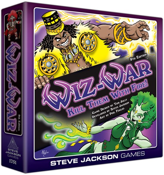 Wiz-War - Bordspel - Engelstalig - Steve Jackson Games