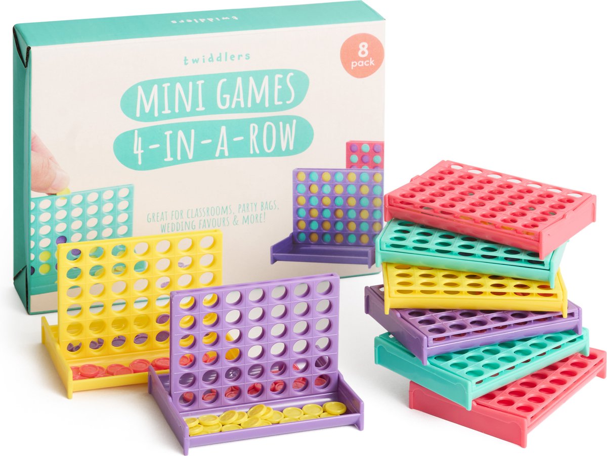 The Twiddlers – Mini jeux 4 en ligne – Petits jeux de société pour enfants