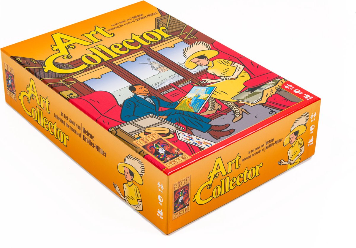 Art Collector - le jeu - Kröller-Müller - jeu de société - collectionner de l'art - jeu d'art