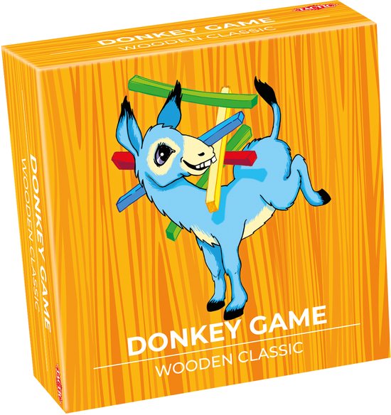 Tactic Donkey Game – Bordspel – Classic Games – Houten Behendigheidsspel – jaar