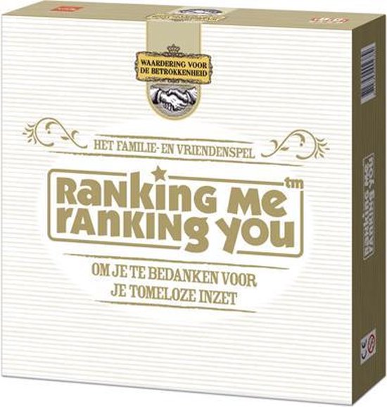 Nova Carta Ranking Me Ranking You - Jeu en famille et entre amis