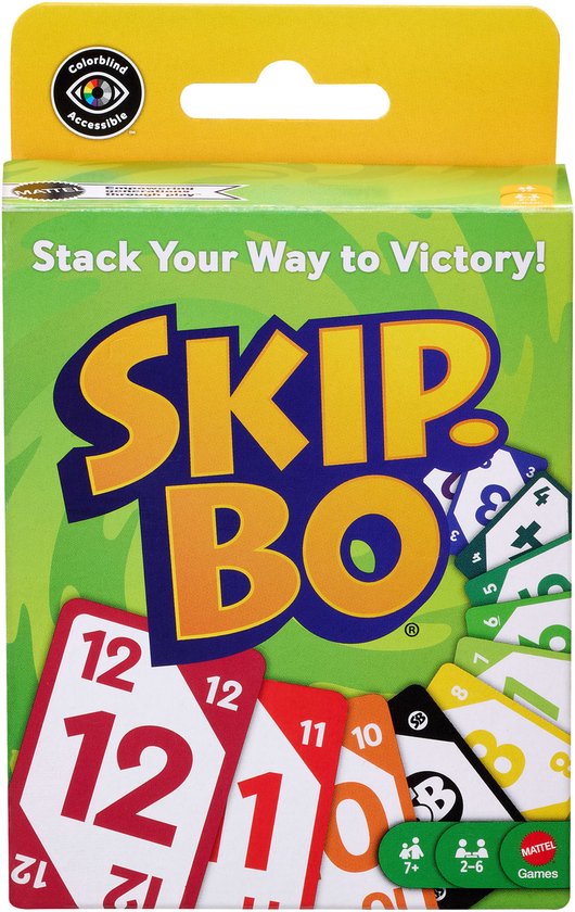 Skip-Bo - Kaartspel -6 Spelers - Verkenning van Strategie