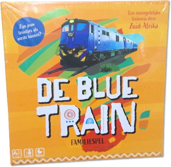 De Blue Train bordspel -4 spelers - Ontdek het mooie Zuid-Afrika