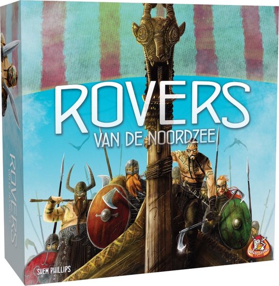 White Goblin Games - Rovers van de Noordzee - expertspel - 2 tot 4 spelers - 60 minuten - jaar