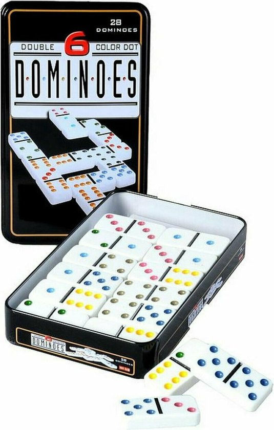 Domino spel Dubbel 6 - 28 stenen - Domino stenen