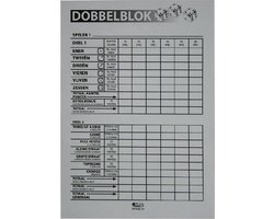 SOHO Scoreblok – Spelletjes blok – Spelletjes voor volwassenen – Yahtzee spel – 100 vellen